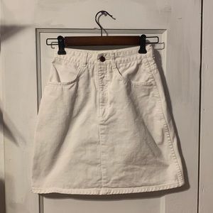 Jean St. Tropez Women’s White Denim Skirt